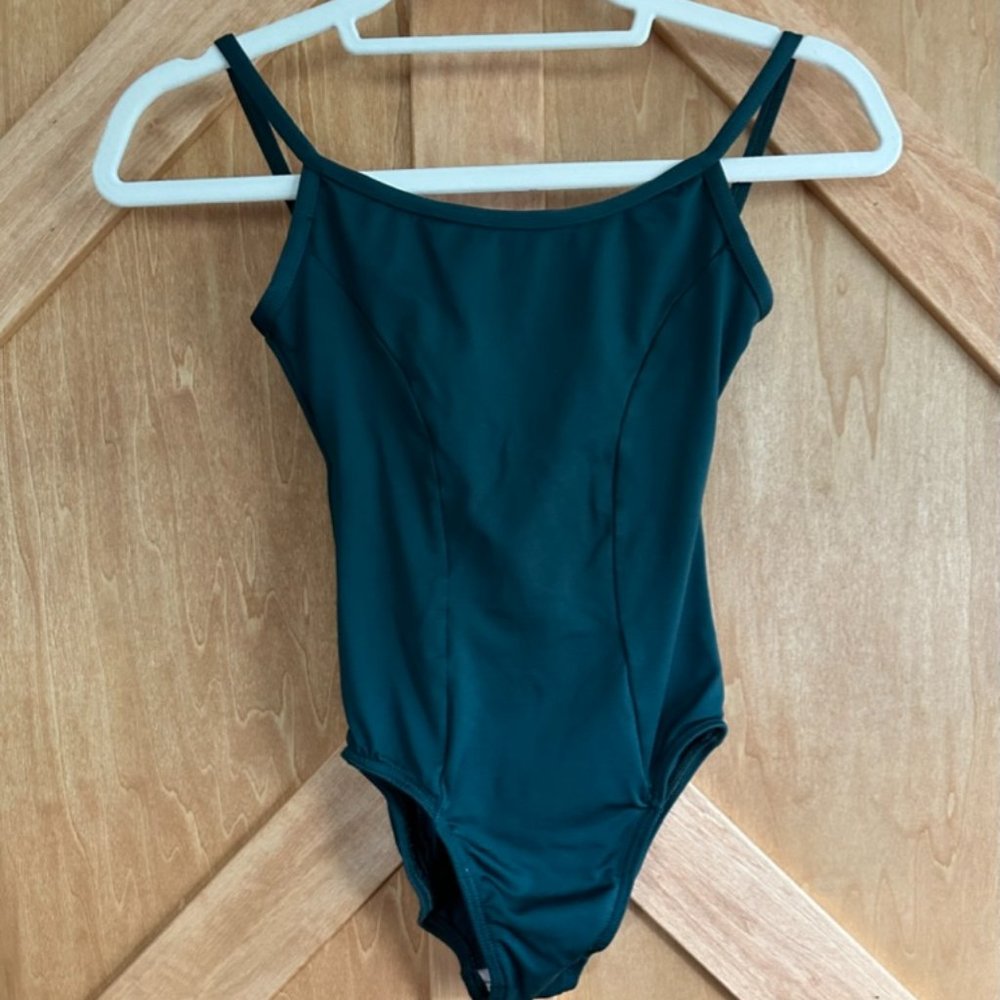 Forest Green Ballet Leotard
